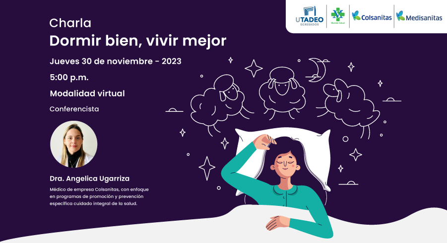 La importancia de dormir bien  Universidad de Bogotá Jorge Tadeo