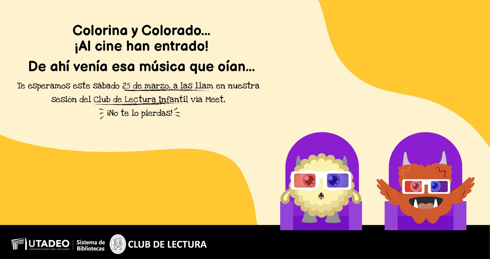 Club de lectura infantil | Universidad de Bogotá Jorge Tadeo Lozano
