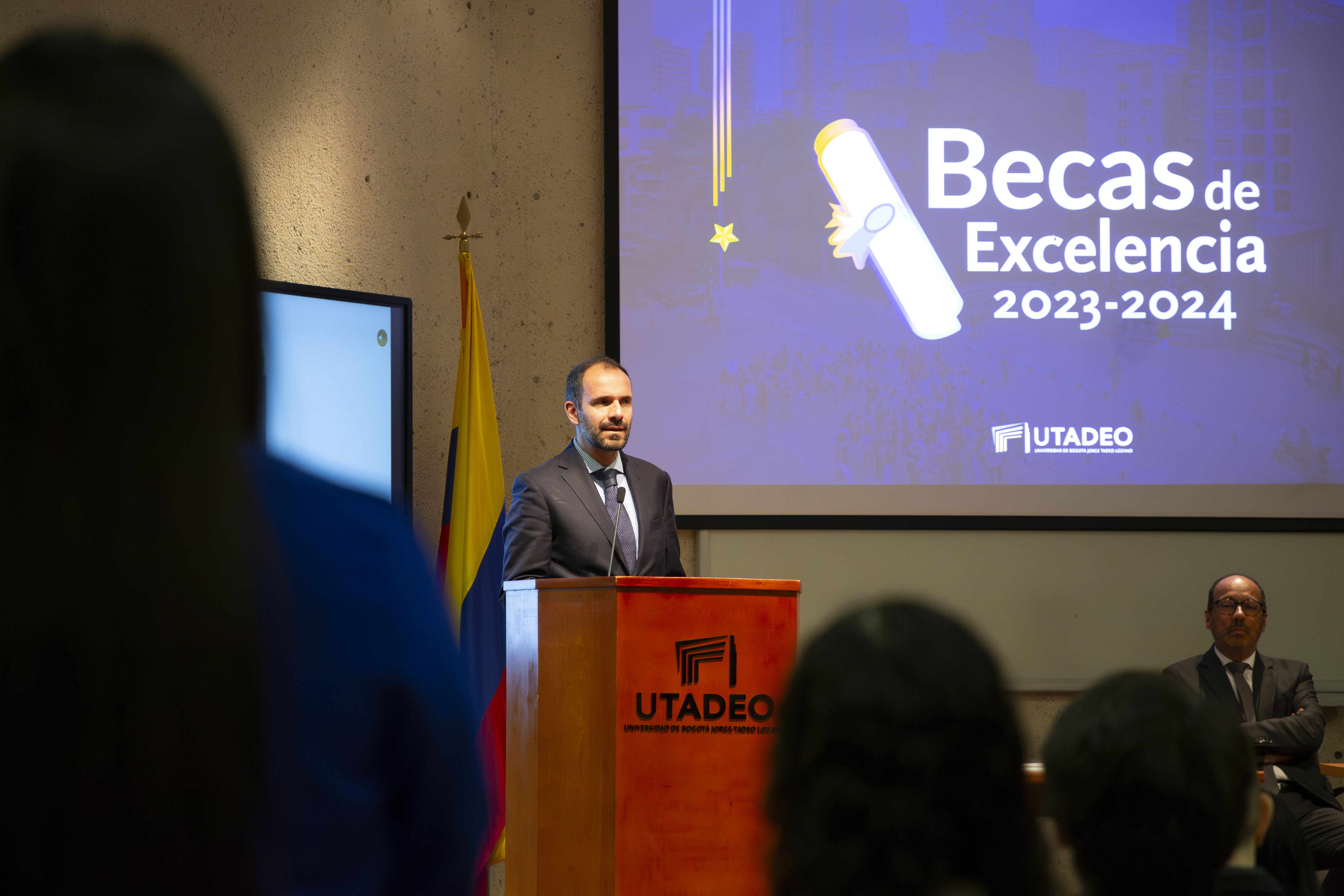 Discurso del rector del Gimnasio Moderno, Juan Sebastián Hoyos 