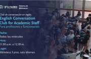 Club de conversación en inglés - English Conversation Club For Academic Staff